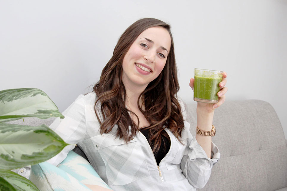 Hormone Dietitian Drinking Smoothie